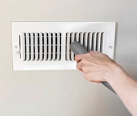 Air duct cleaning processs