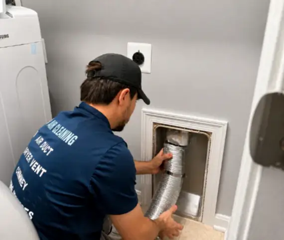 Dryer Vent Cleaning in Fairfax Virginia | ABD Air Duct and Vent Cleaning
