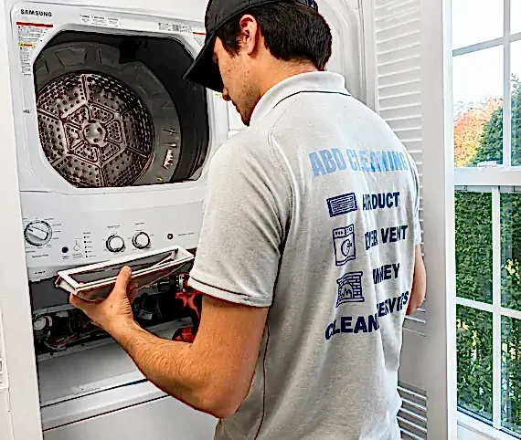 Dryer vent cleaning service by ABD